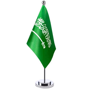 Saudi Arabia Desk Flag - Small Office Table Flag