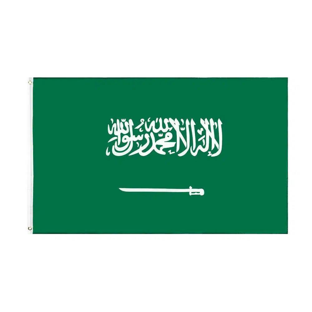 Saudi Arabia Flag - 90x150cm(3x5ft) - 60x90cm(2x3ft)
