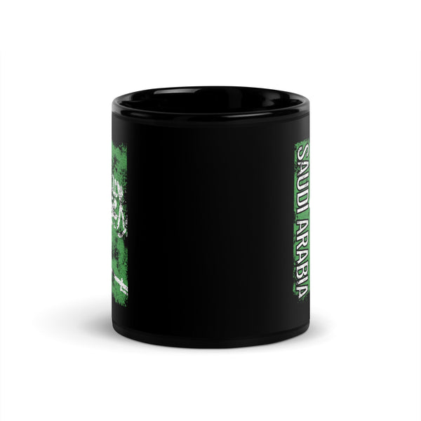 Saudi Arabia Flag - Distressed Flag Mug