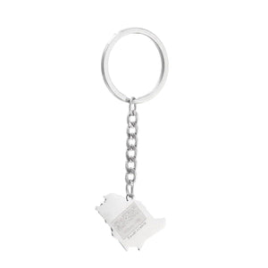 Saudi Arabia Flag Map Keychain