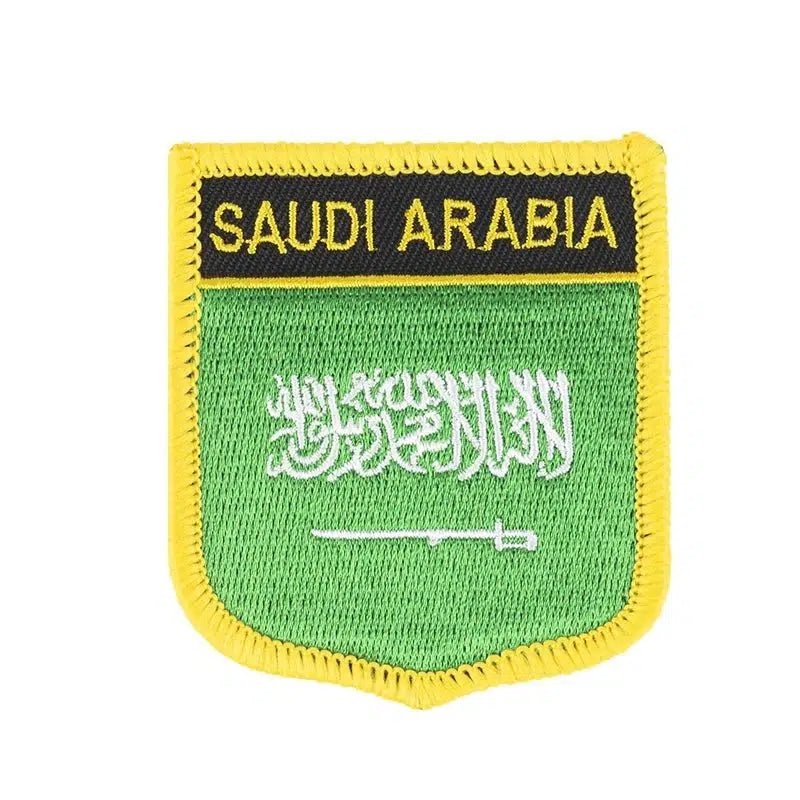 Saudi Arabia Flag Patch - Sew On/Iron On Patch