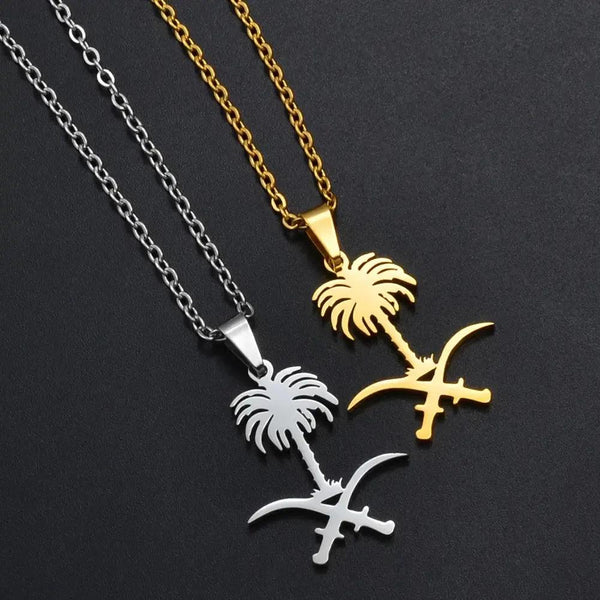 Saudi Arabia Pendant Necklace