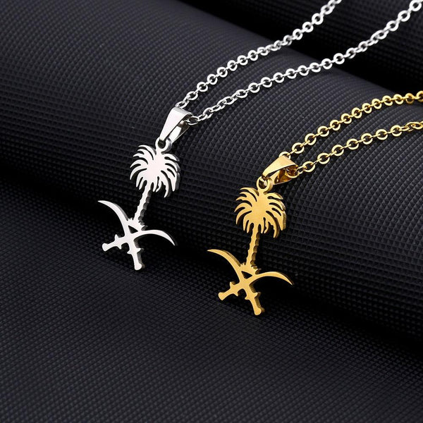 Saudi Arabia Pendant Necklace