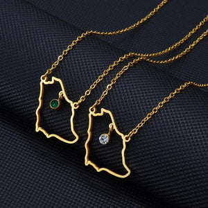 Saudi Arabia Pendant Necklace