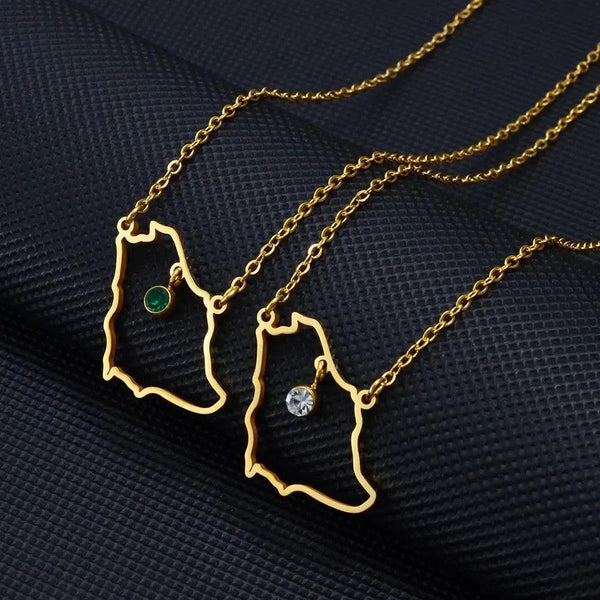Saudi Arabia Pendant Necklace
