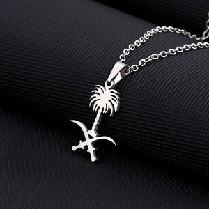 Saudi Arabia Pendant Necklace