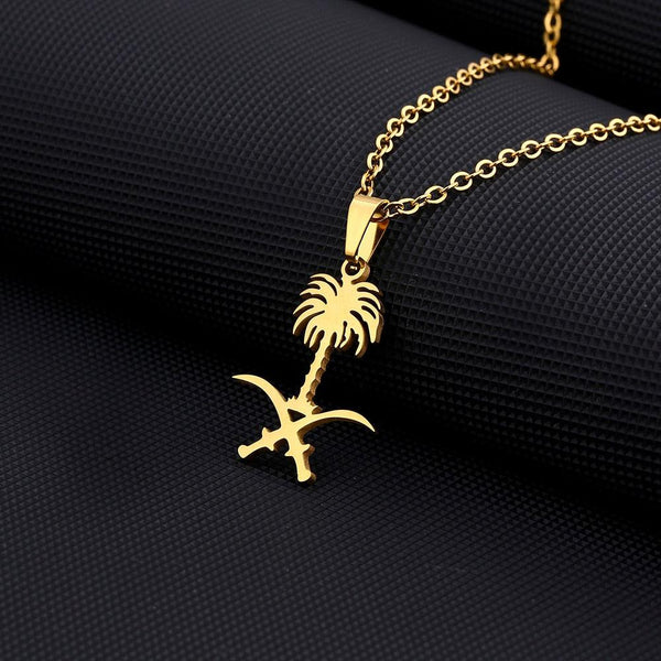 Saudi Arabia Pendant Necklace