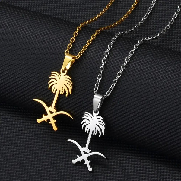 Saudi Arabia Pendant Necklace