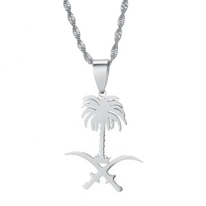 Saudi Arabia Pendant Necklace