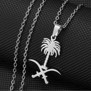 Saudi Arabia Pendant Necklace