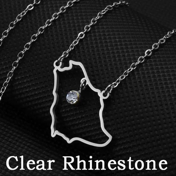 Saudi Arabia Pendant Necklace
