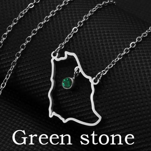 Saudi Arabia Pendant Necklace