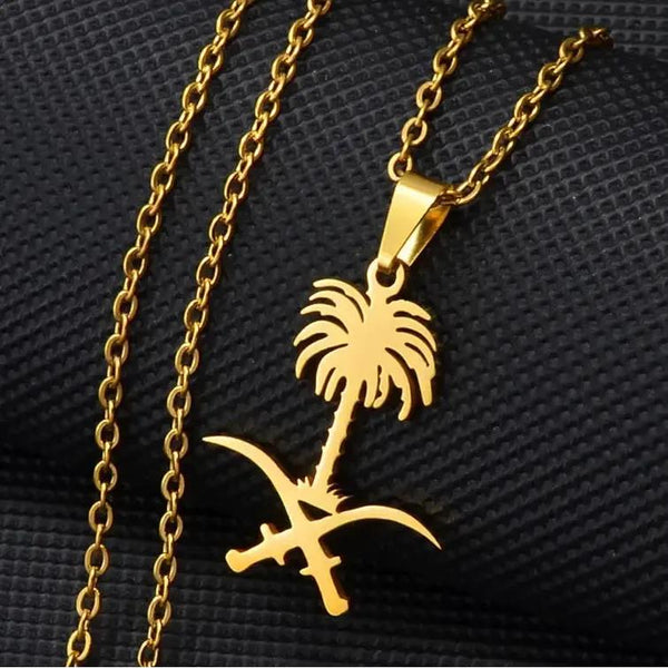 Saudi Arabia Pendant Necklace