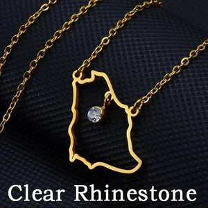 Saudi Arabia Pendant Necklace