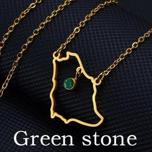Saudi Arabia Pendant Necklace