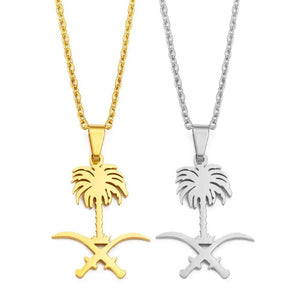 Saudi Arabia Pendant Necklace