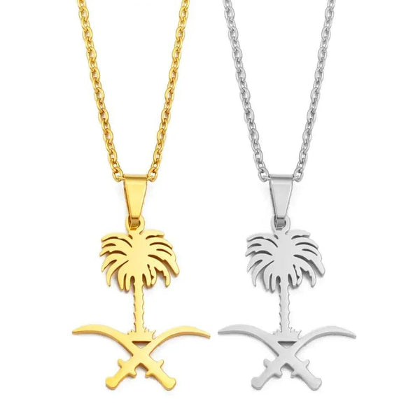 Saudi Arabia Pendant Necklace