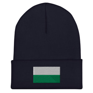 Saxony Flag Beanie - Embroidered Winter Hat