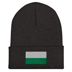 Saxony Flag Beanie - Embroidered Winter Hat