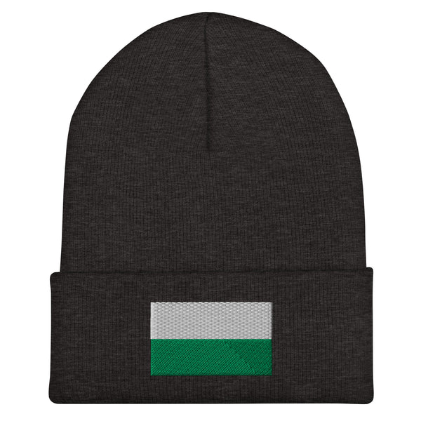 Saxony Flag Beanie - Embroidered Winter Hat