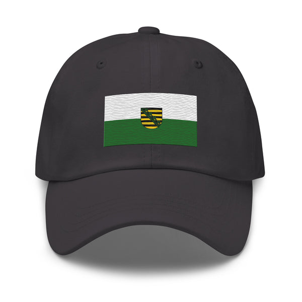 Saxony State Flag Cap - Adjustable Embroidered Dad Hat