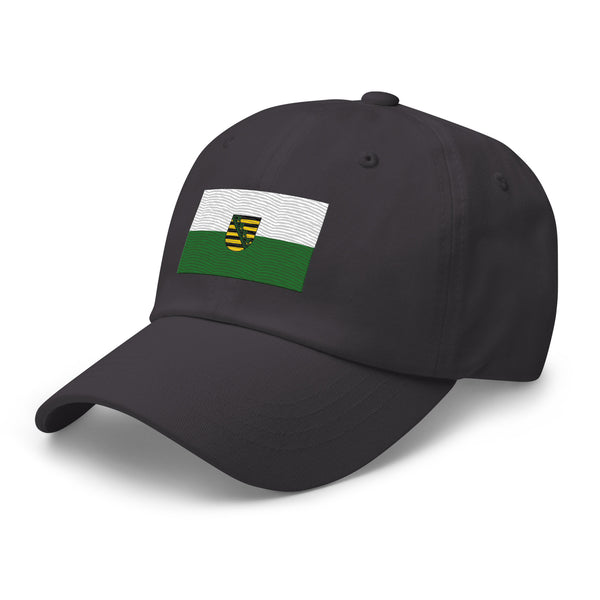Saxony State Flag Cap - Adjustable Embroidered Dad Hat
