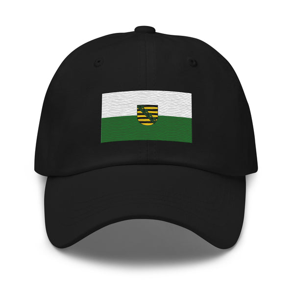 Saxony State Flag Cap - Adjustable Embroidered Dad Hat