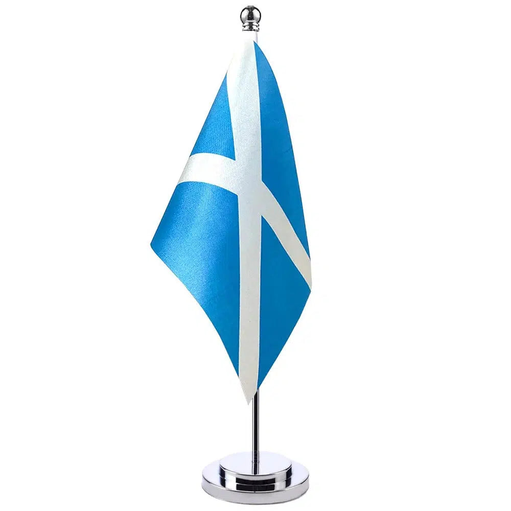 Scotland Desk Flag - Small Office Table Flag