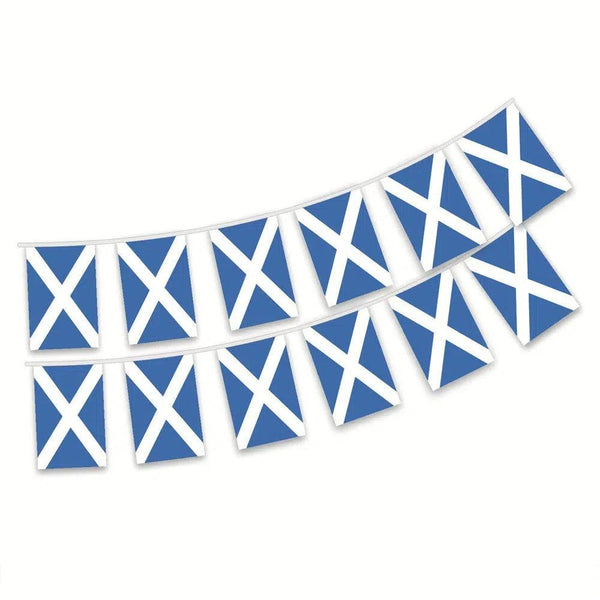 Scotland Flag Bunting Banner - 20Pcs