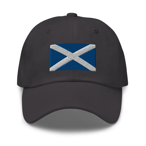 Scotland Flag Cap - Adjustable Embroidered Dad Hat