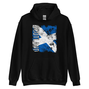 Scotland Flag - Distressed Flag Hoodie