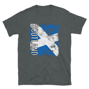 Scotland Flag Distressed T-Shirt