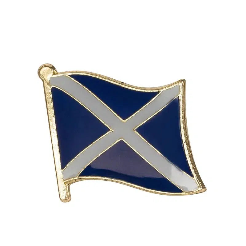 Scotland Flag Lapel Pin - Enamel Pin Flag