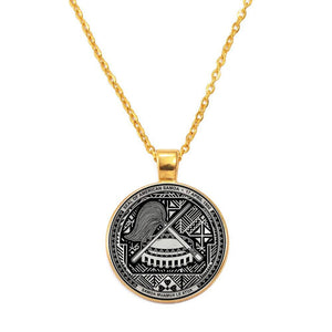 Seal of American Samoa Pendant Necklace