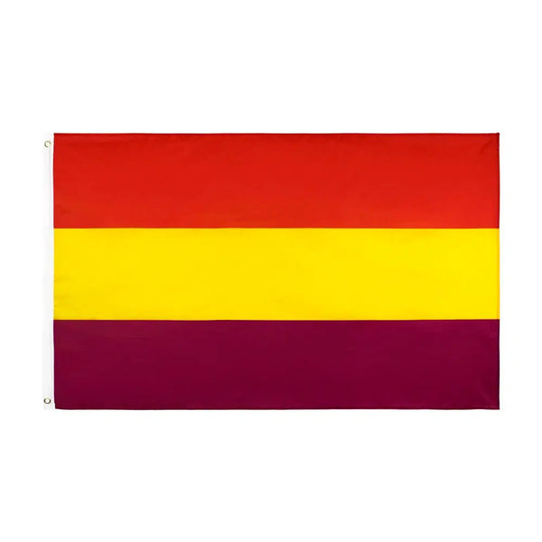 Second Spanish Republic Flag - 90x150cm(3x5ft) - 60x90cm(2x3ft)
