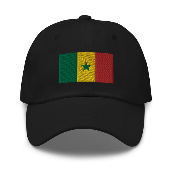 Senegal Flag Cap - Adjustable Embroidered Dad Hat