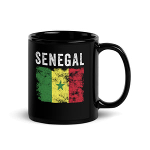 Senegal Flag Distressed Senegalese Flag Mug