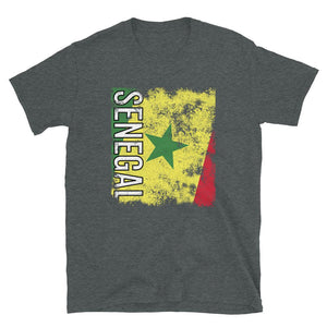 Senegal Flag Distressed T-Shirt