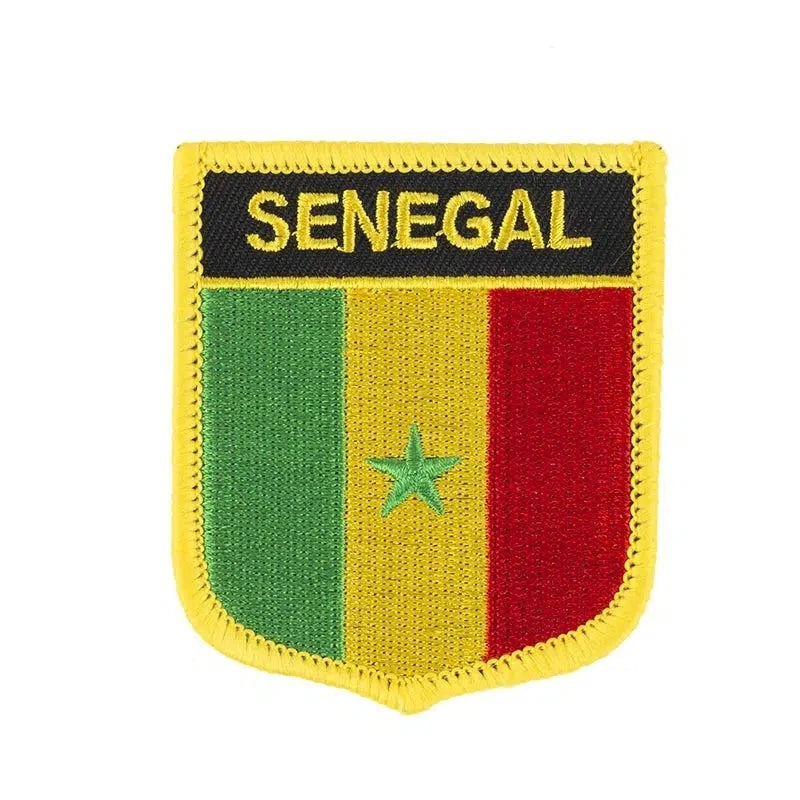 Senegal Flag Patch - Sew On/Iron On Patch