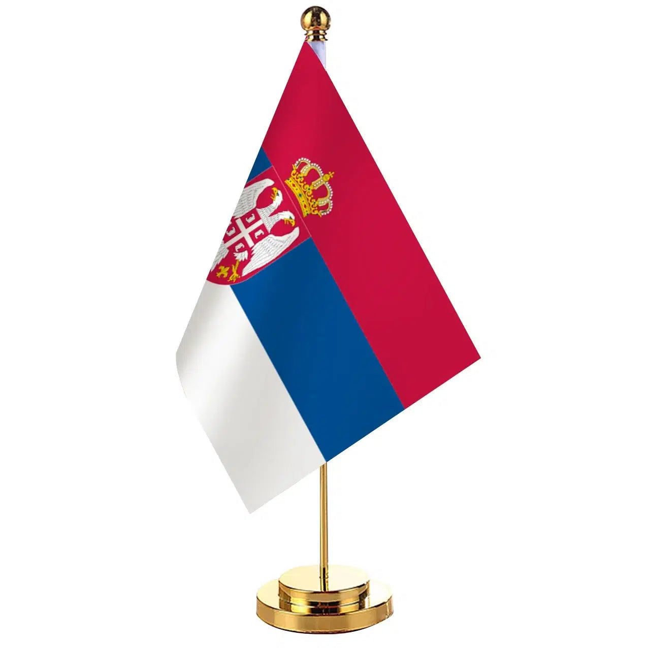 Serbia Desk Flag - Small Office Table Flag