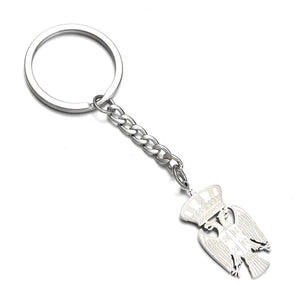 Serbia Eagle Keychain