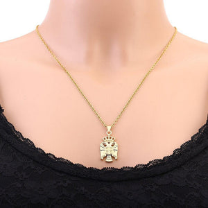 Serbia Eagle Pendant Necklace