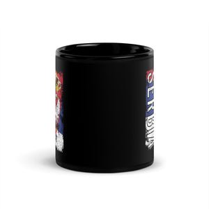 Serbia Flag - Distressed Flag Mug