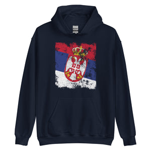 Serbia Flag Hoodie