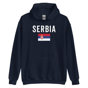 Serbia Flag Hoodie