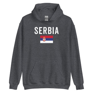 Serbia Flag Hoodie