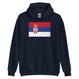 Serbia Flag Hoodie