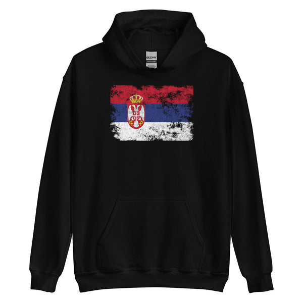 Serbia Flag Hoodie