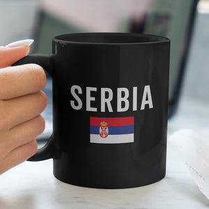 Serbia Flag Mug