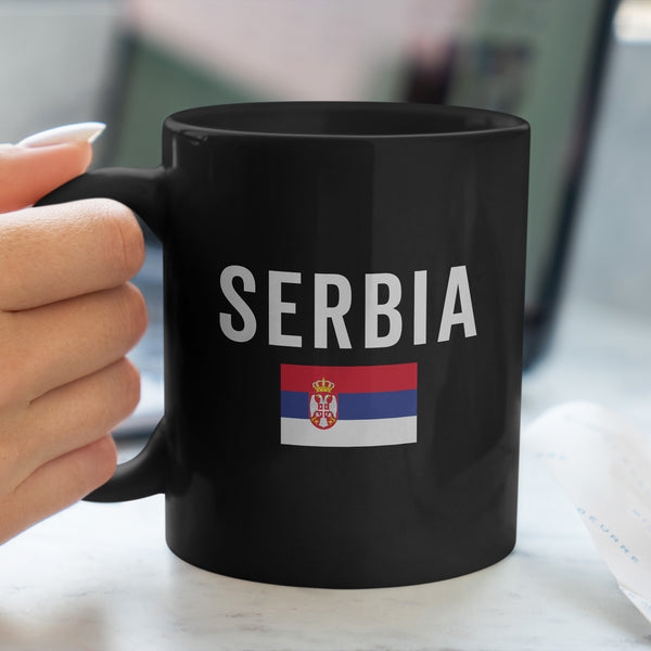 Serbia Flag Mug